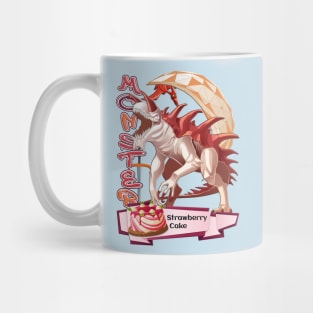 The Strawberry Cake Monster Mug